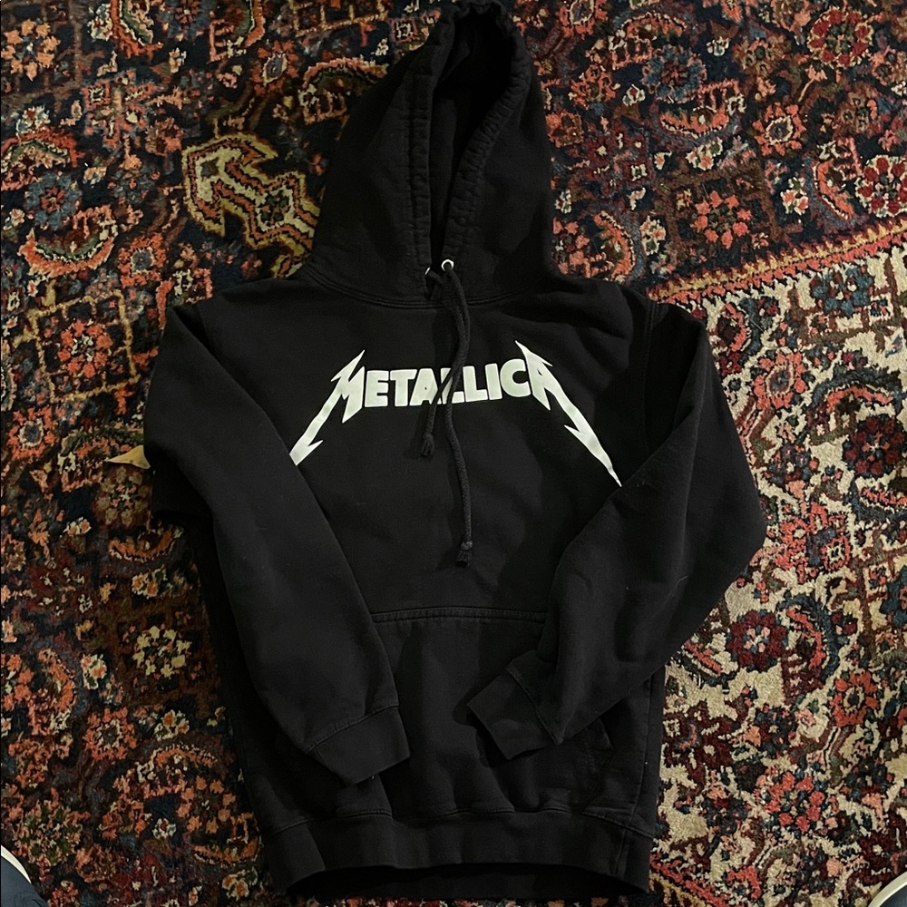 Black Pullover Hoodie